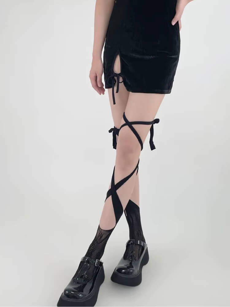 Gothic Wrap Socks