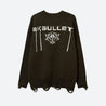 Grunge AK-Bullet Tasseled Sweater