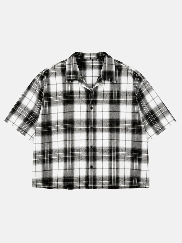 Grunge Checkered Shirt