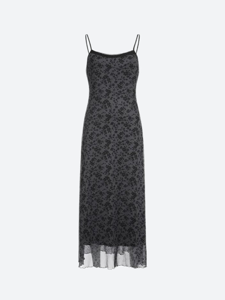 Grunge Floral Printed Maxi Dress - Litlookz Studio Grunge Floral Printed Maxi Dress - Litlookz Studio