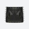 Grunge Spiked Faux Leather Mini Skirt