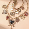 Heart Charms Two Pack Necklace
