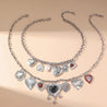 Heart Charms Two Pack Necklace
