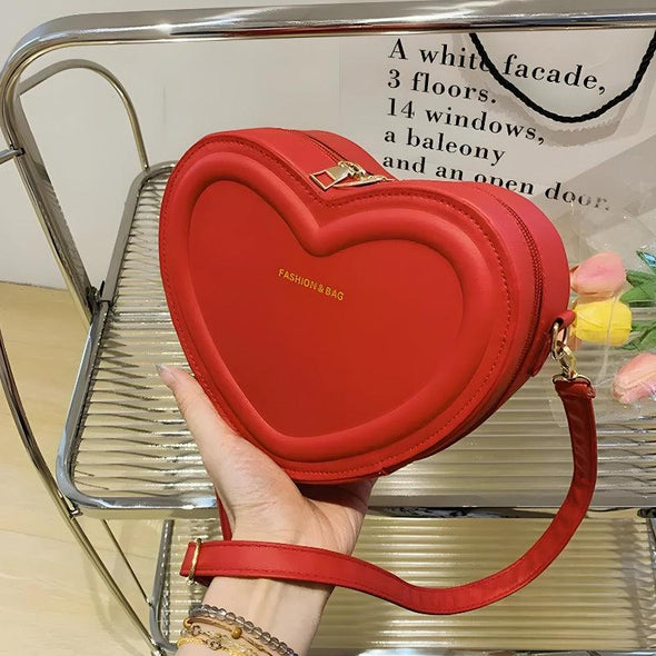 Heart Buckled Cross Body Bag main image 0