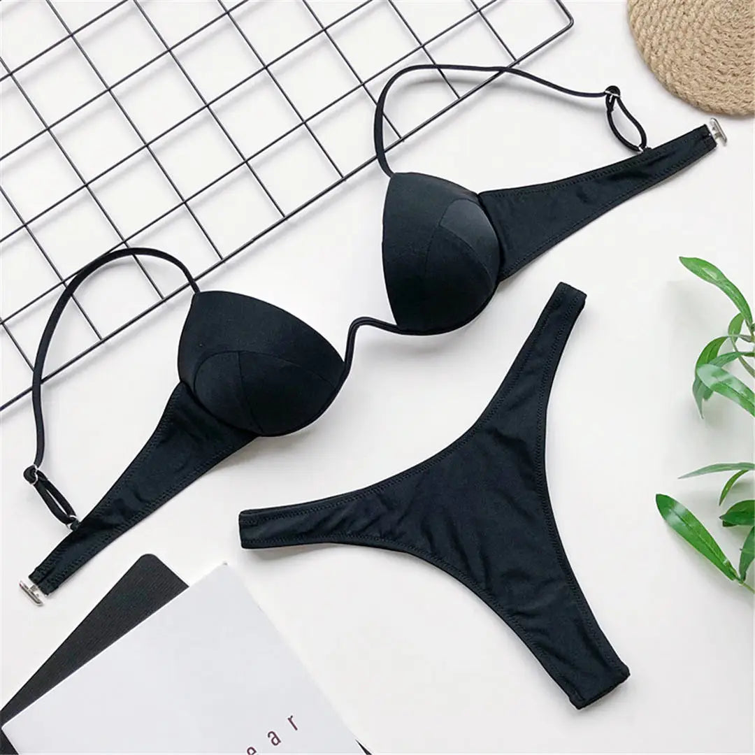 High-Cut Bikini Set