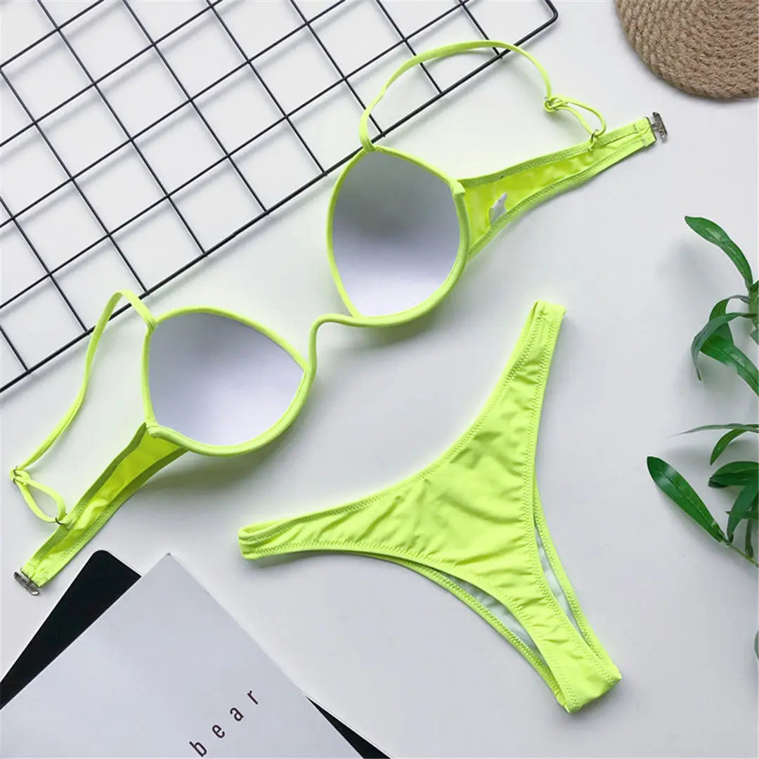 High-Cut Bikini Set