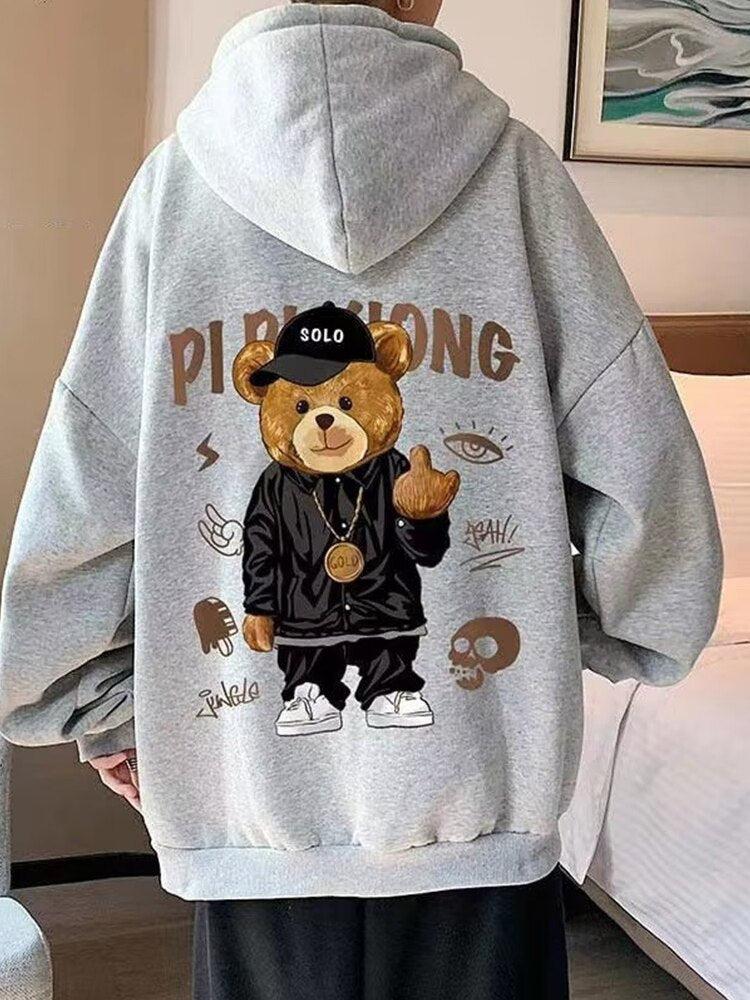 Hip Hop Teddy Hoodie – Litlookz Studio