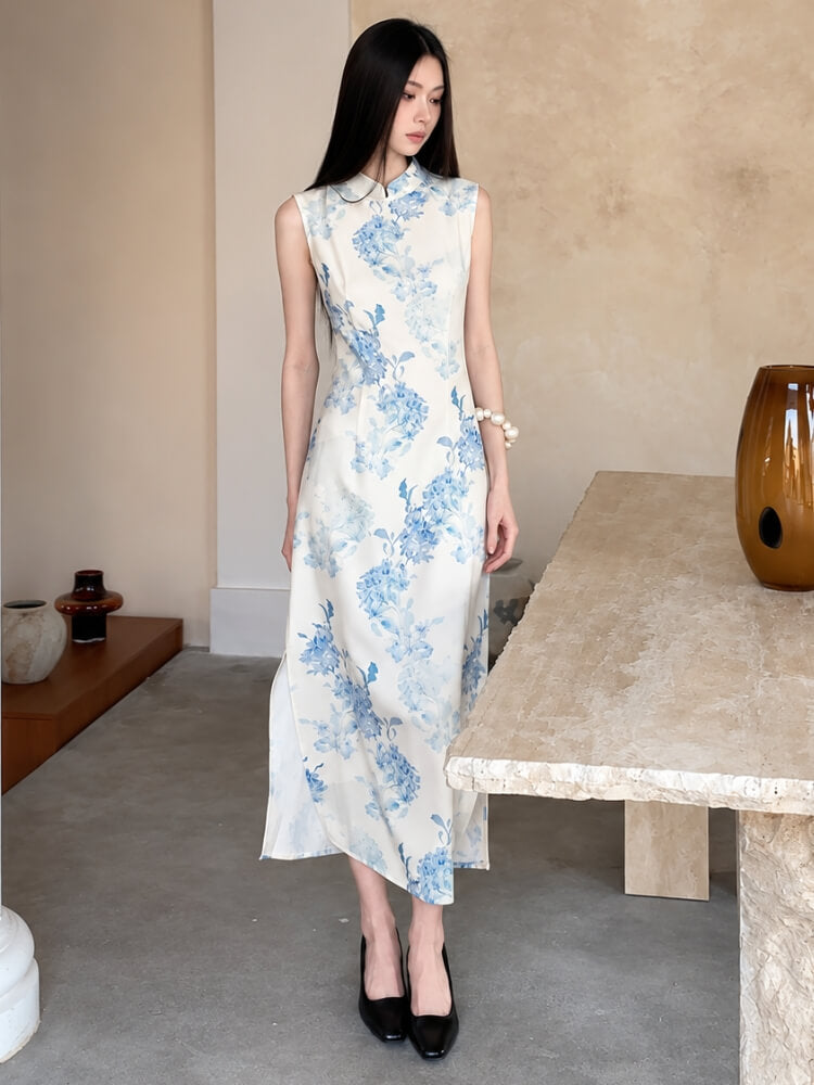 Hydrangea Maxi Dress