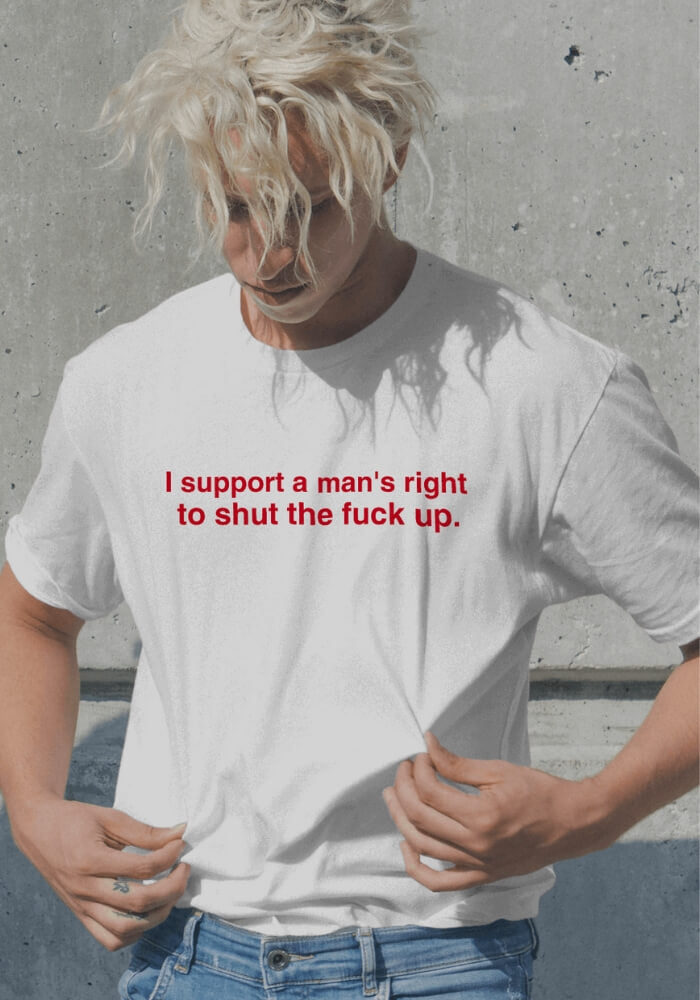 I Support A Man's Right Tee