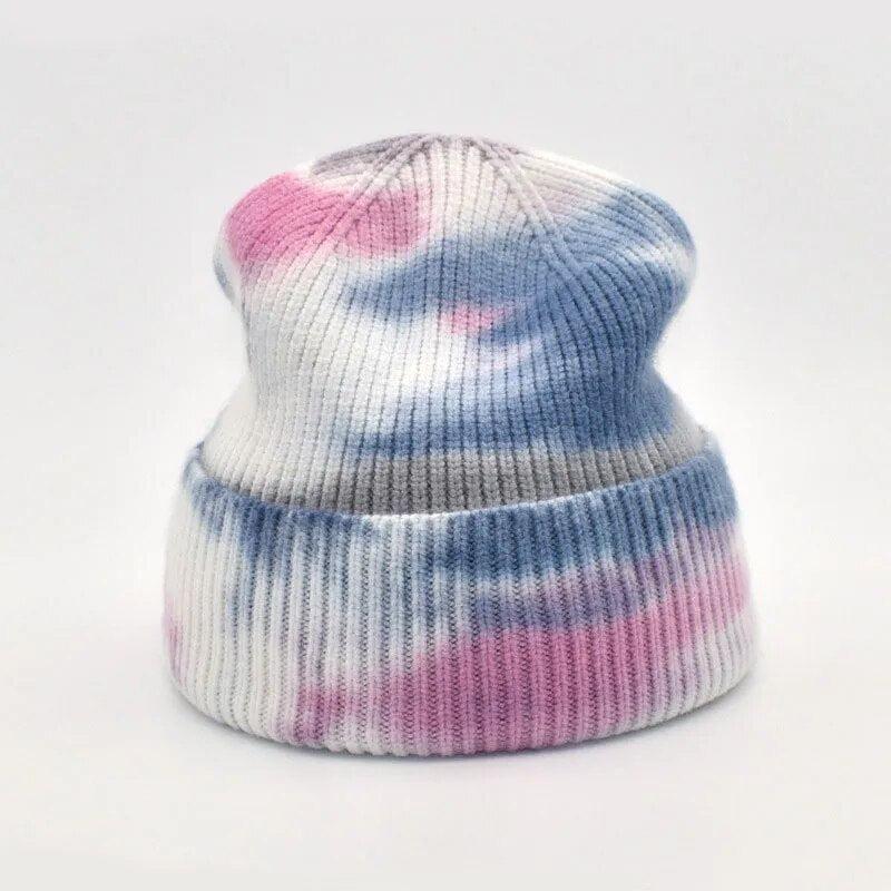 skater style indie tie dye beanie