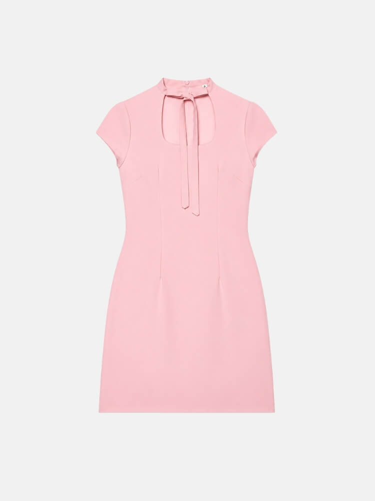 Keyhole Mini Dress