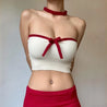 Knitted Strapless Crop Top