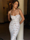 Lace Bodycon Midi Dress