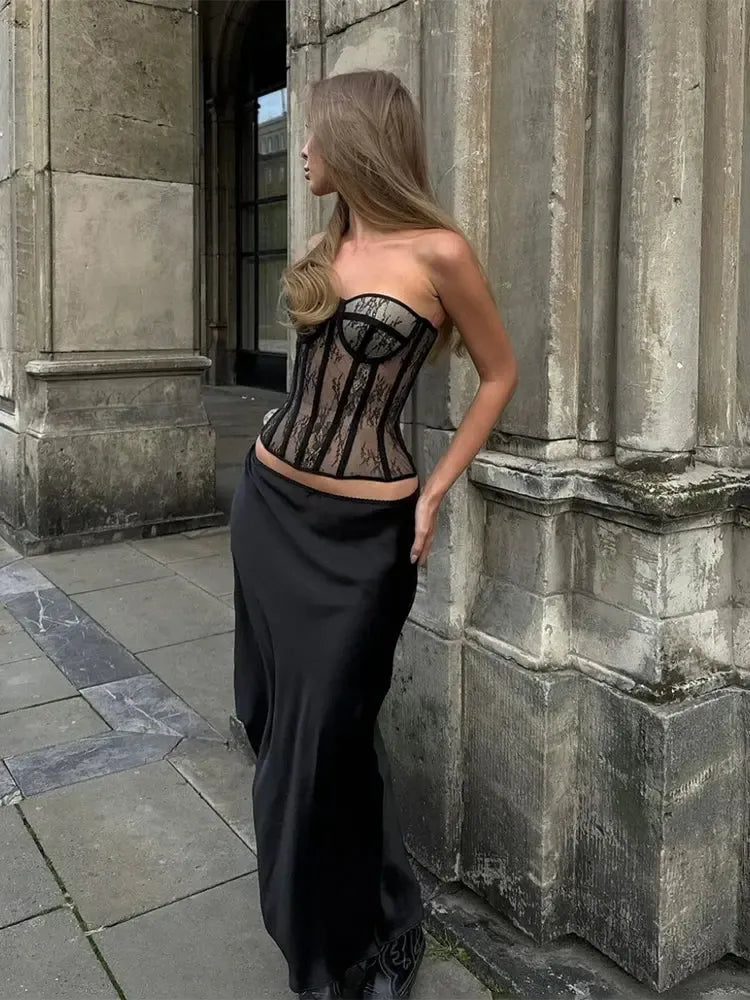 Lace Corset Top