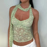 Lace Halter Top