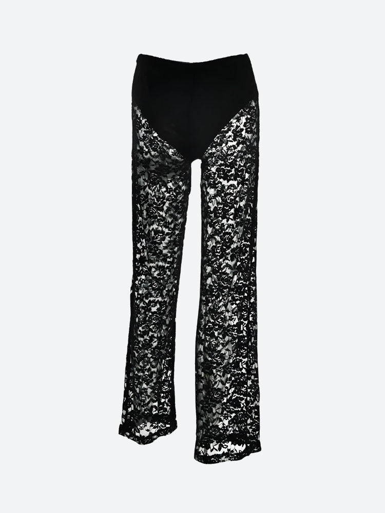 Lace Sheer Pants - Litlookz Studio
