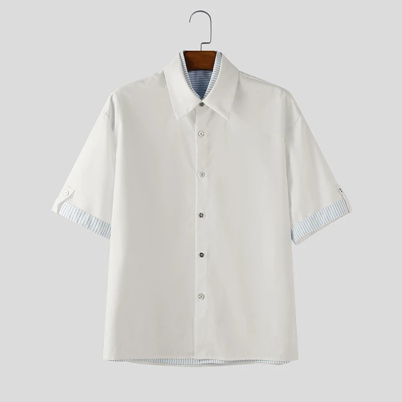 Layered Collar Shirt