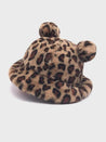 Leopard Ear Plush Hat