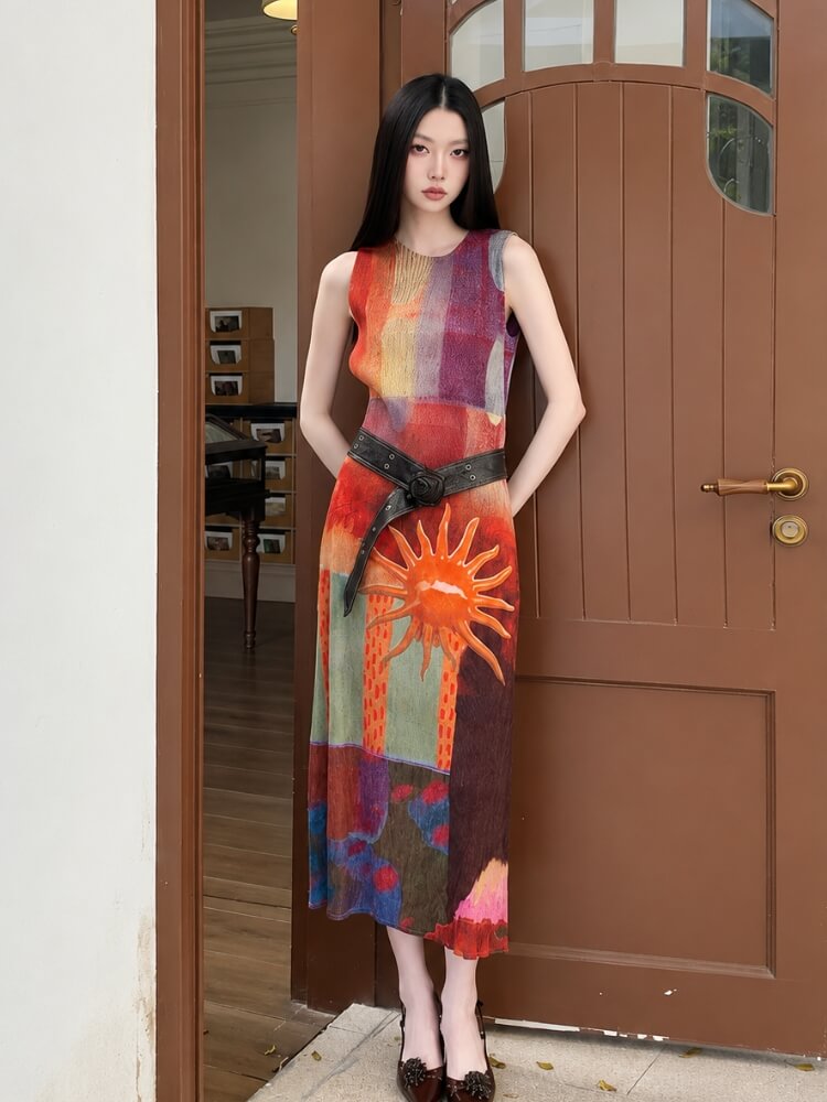 Marrakech Sun Maxi Dress
