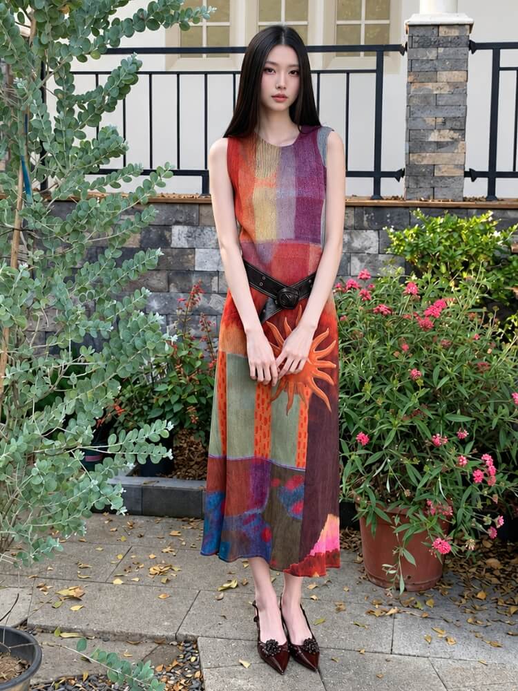 Marrakech Sun Maxi Dress