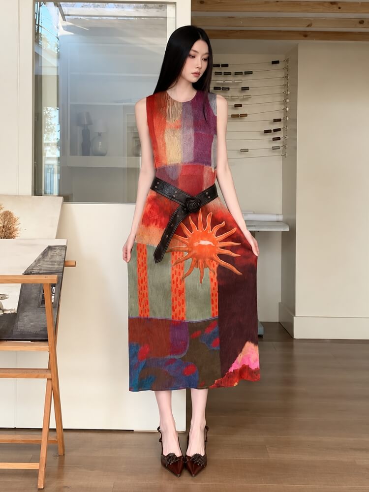 Marrakech Sun Maxi Dress