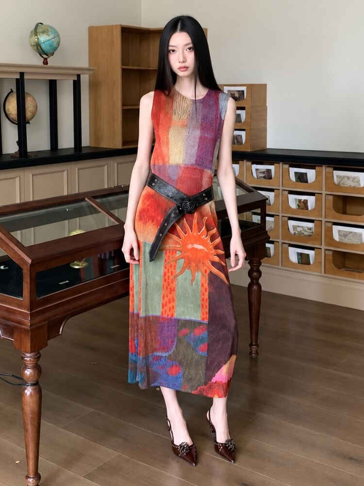 Marrakech Sun Maxi Dress