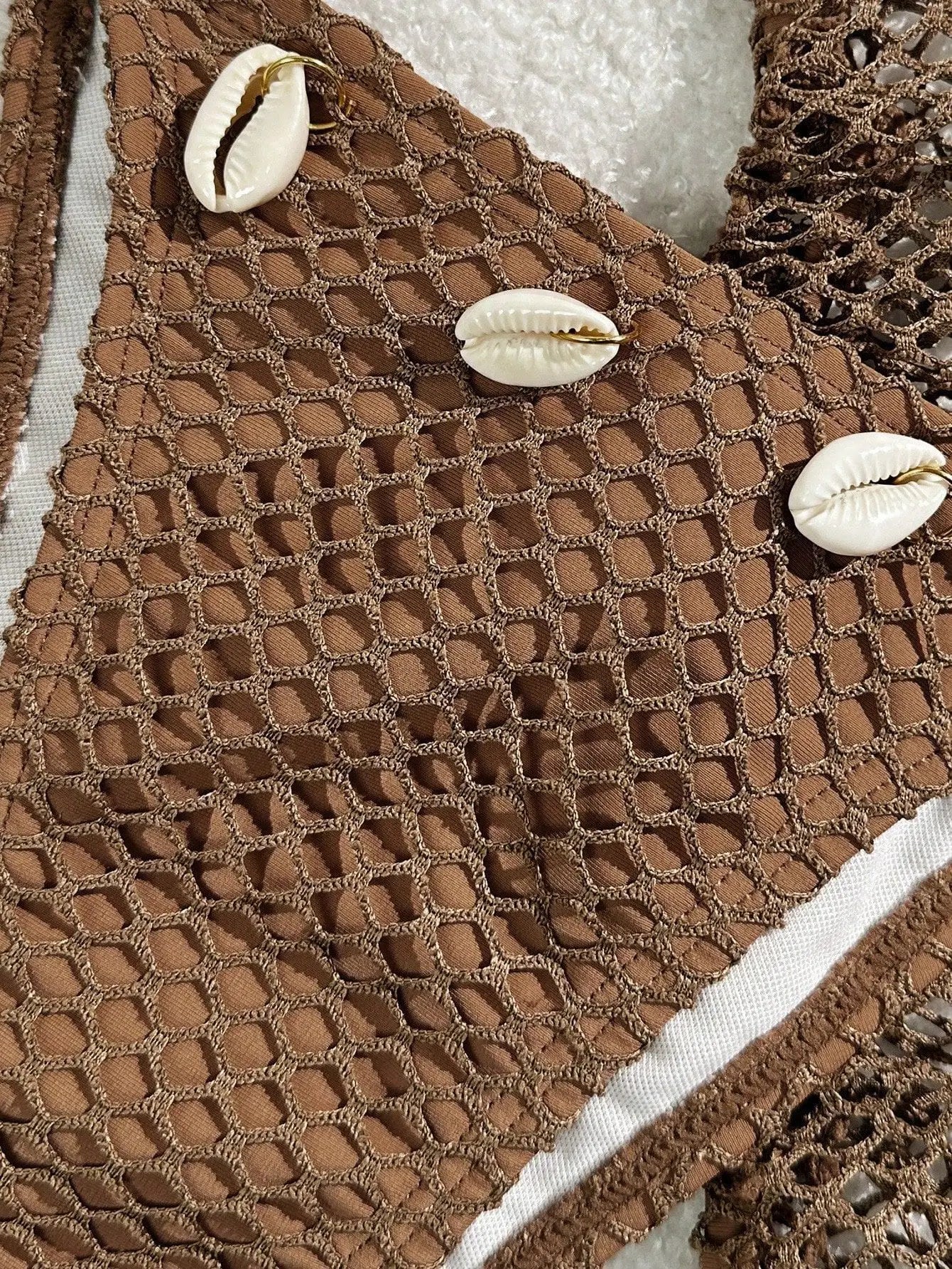 Mesh Skirt Bikini Set