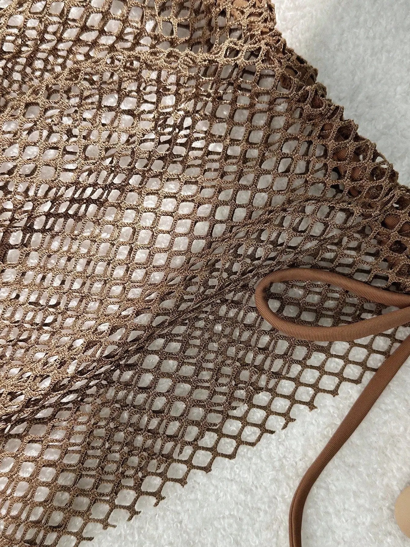 Mesh Skirt Bikini Set