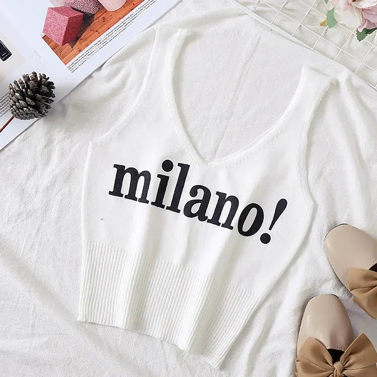 Milano Knitted Tank Top