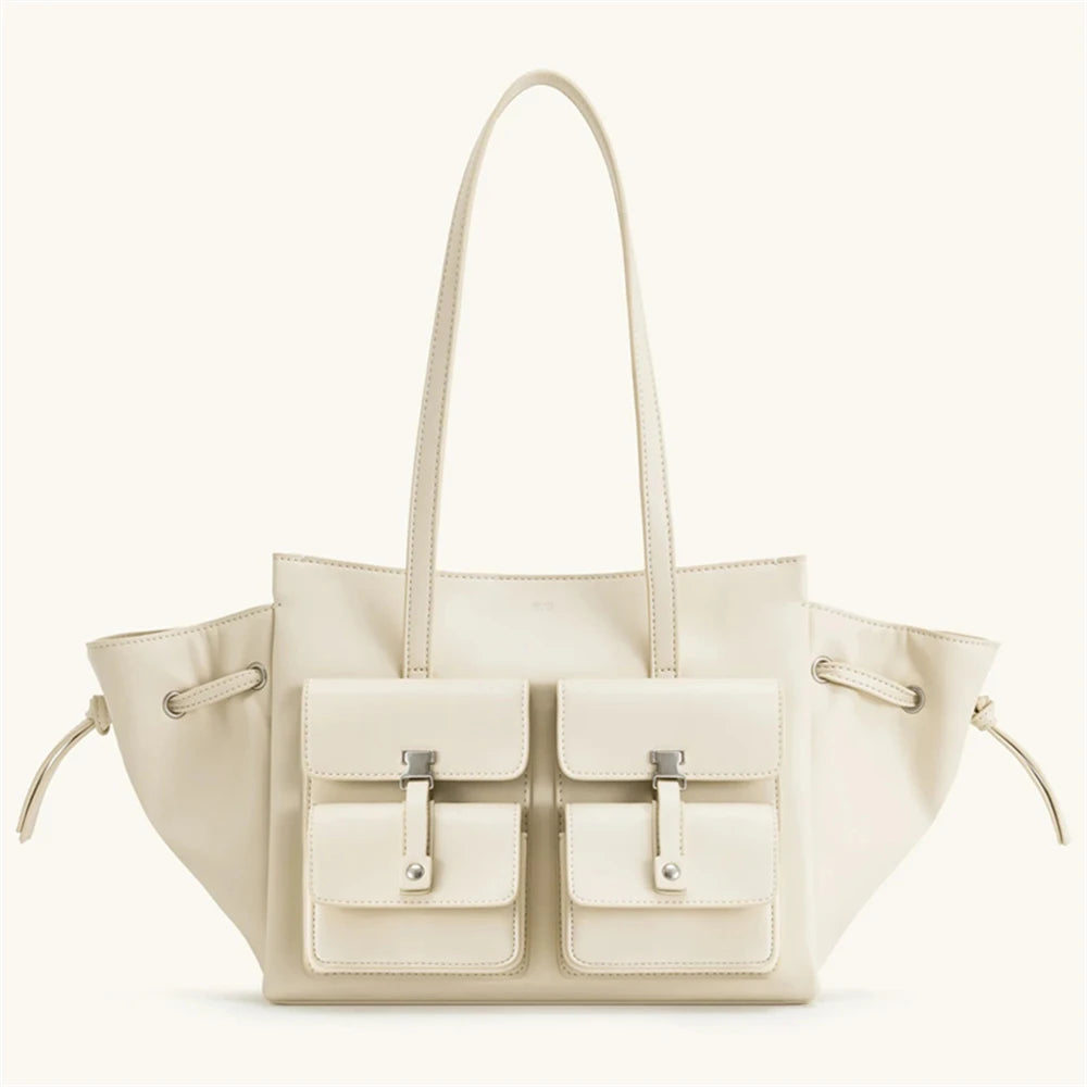 Multi-Pocket Tote Bag