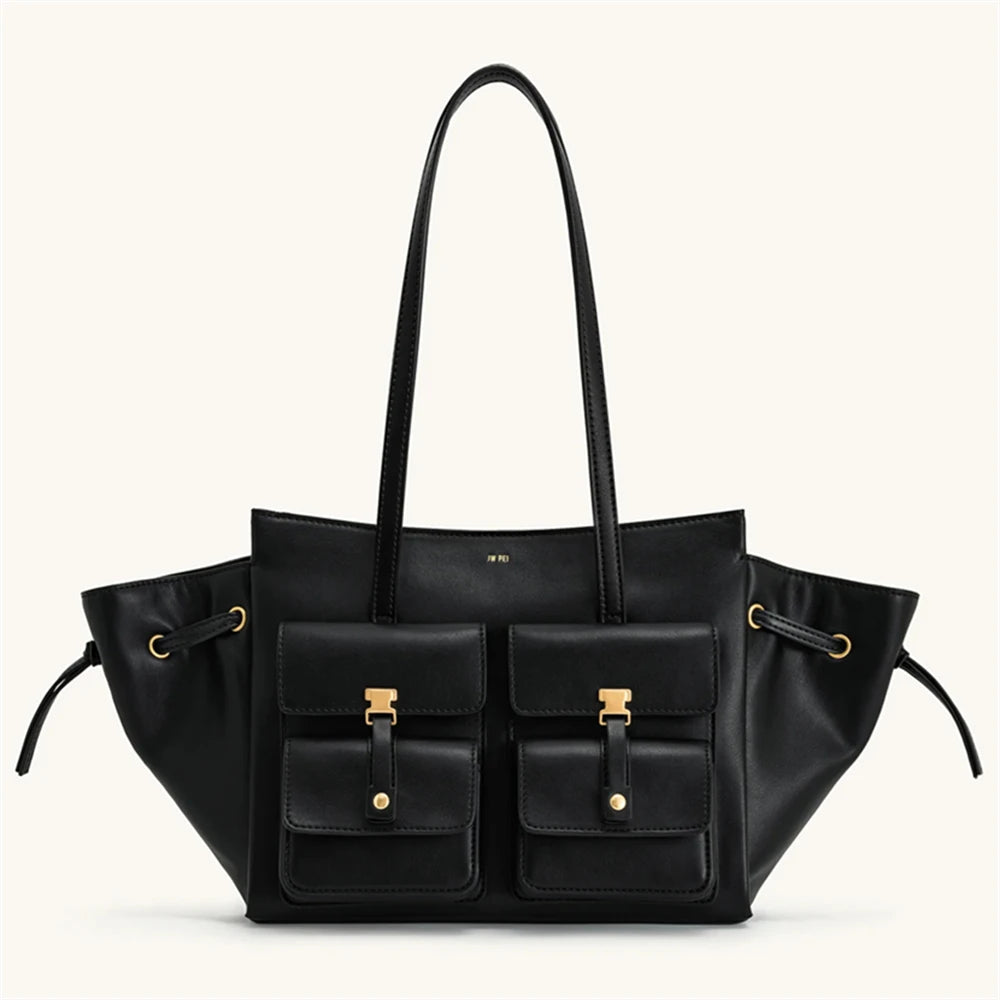 Multi-Pocket Tote Bag