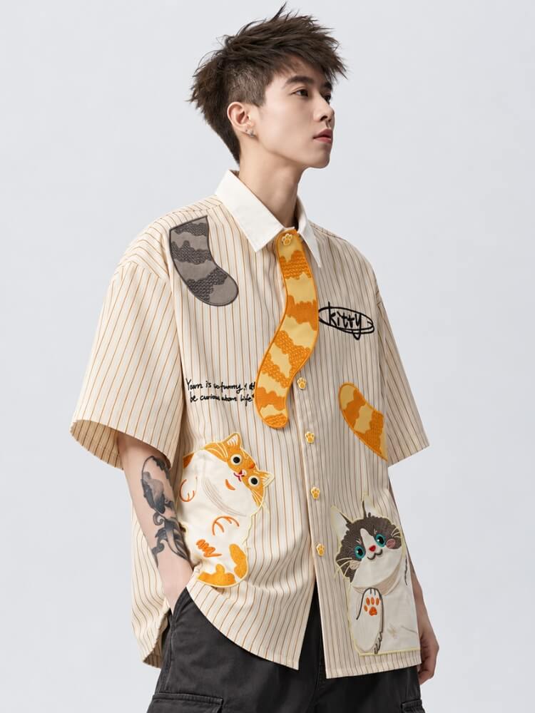 Orange Cat Shirt