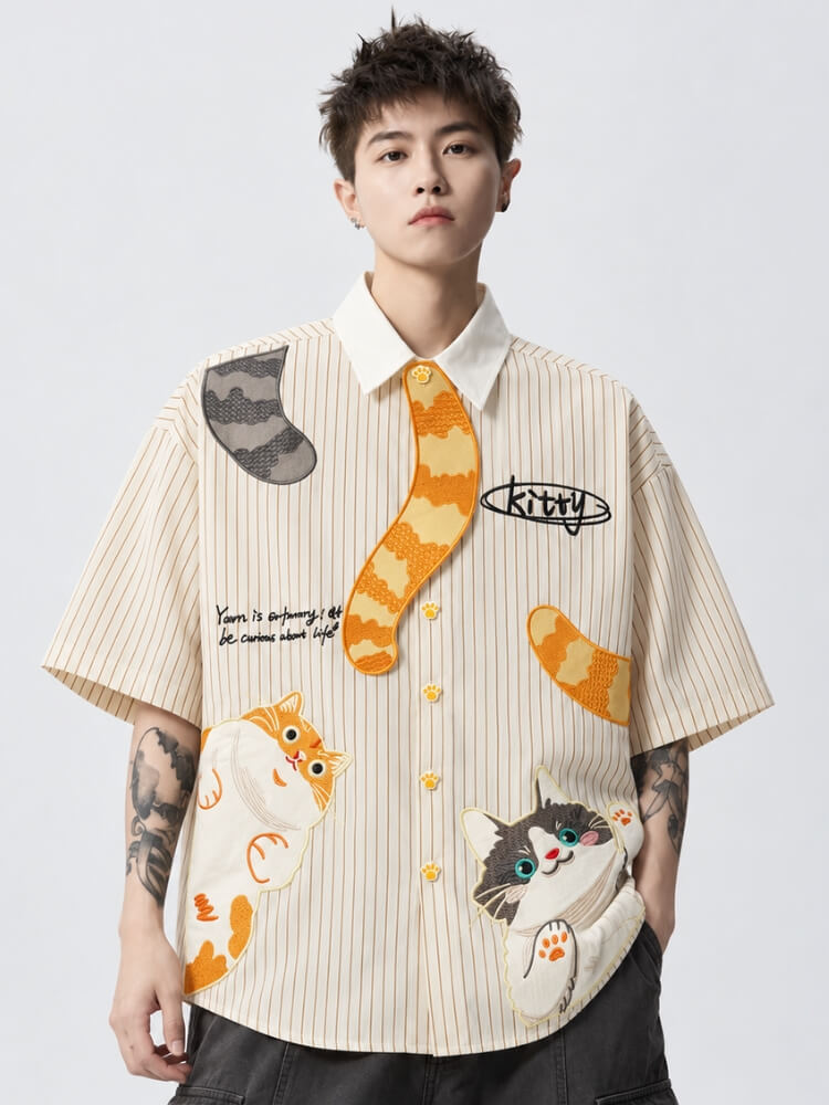 Orange Cat Shirt