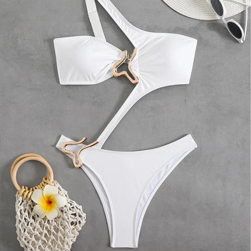 Organic Ring One Piece Swimsuit