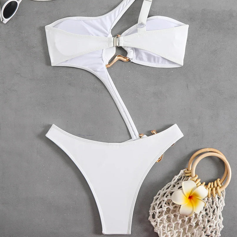 Organic Ring One Piece Swimsuit