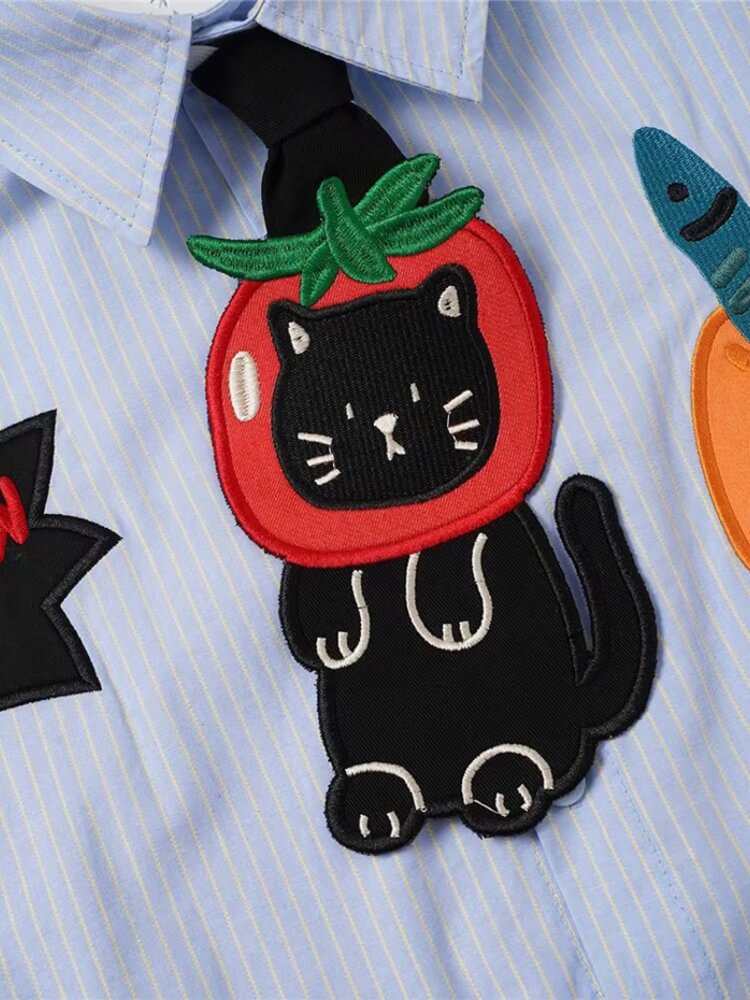 Oversized Cat Shirt