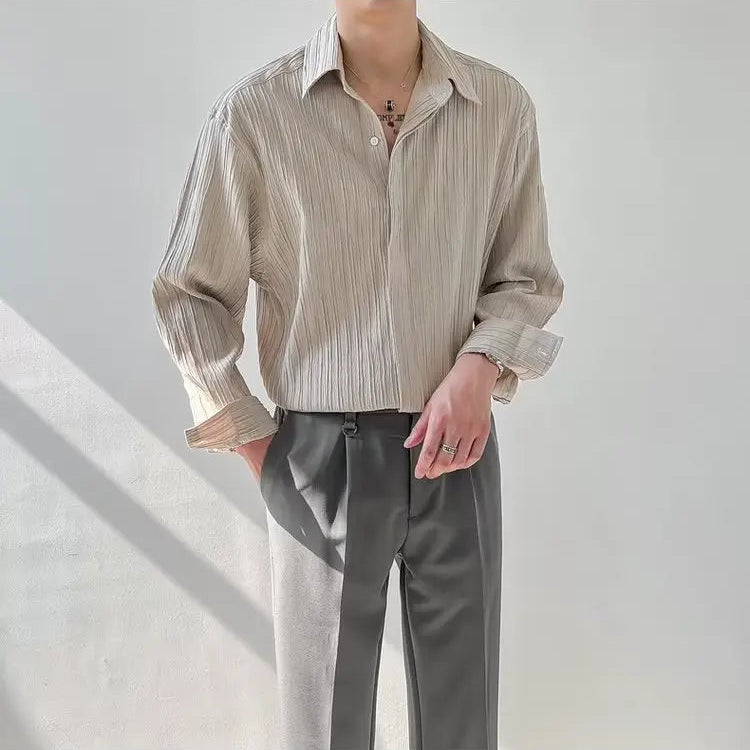 Oversized Textured Shirt