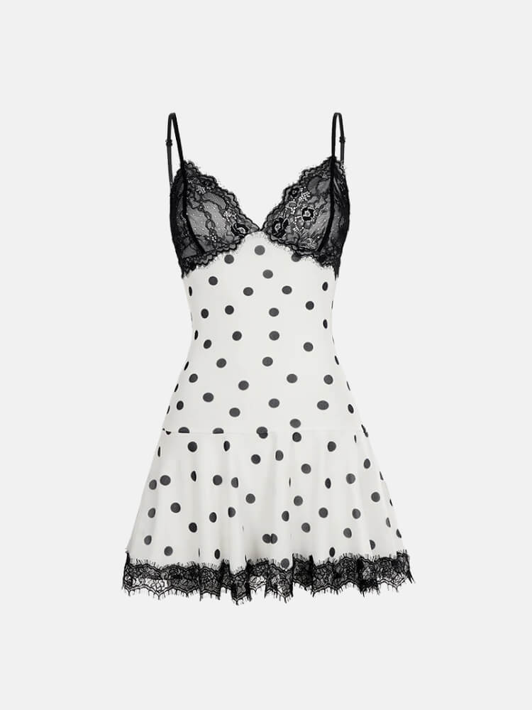 Paris Dot Mini Dress