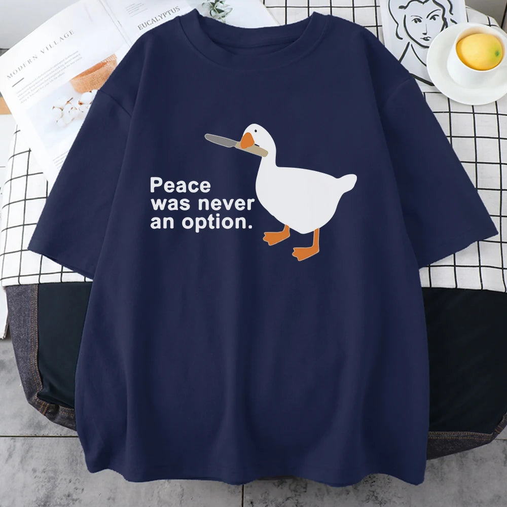 Peace Was Never An Option Tee