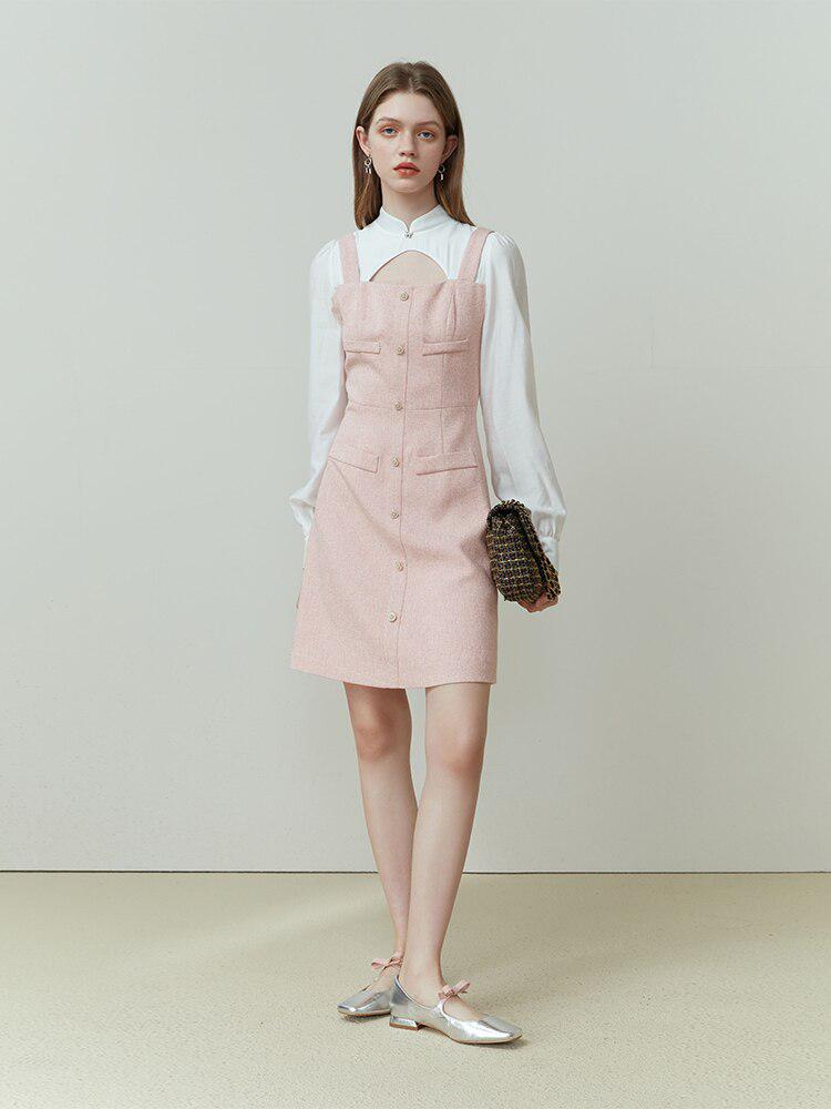 fitted lace wedding dress Preppy Perfection Green Button Down Dress – Shop the Mint main image 1