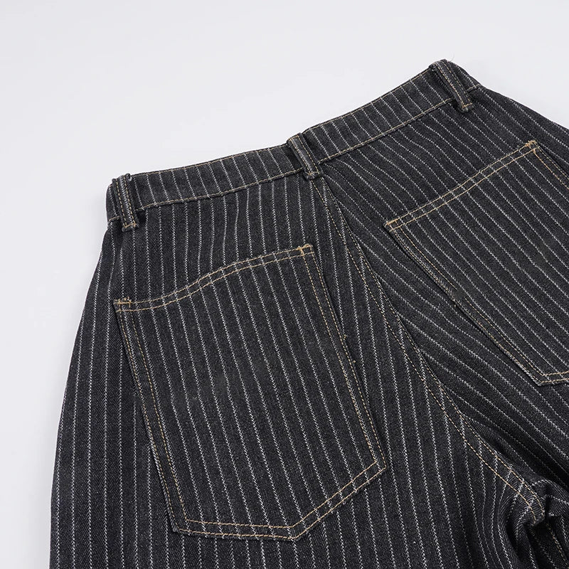 Pinstripe Baggy Pants