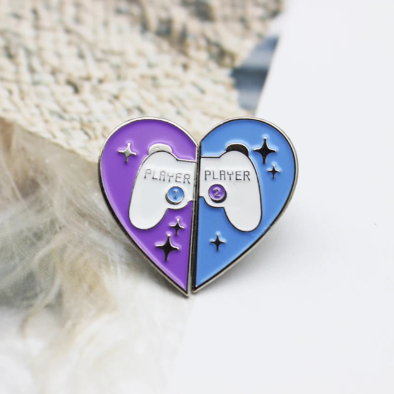 Players Heart Shaped Pins