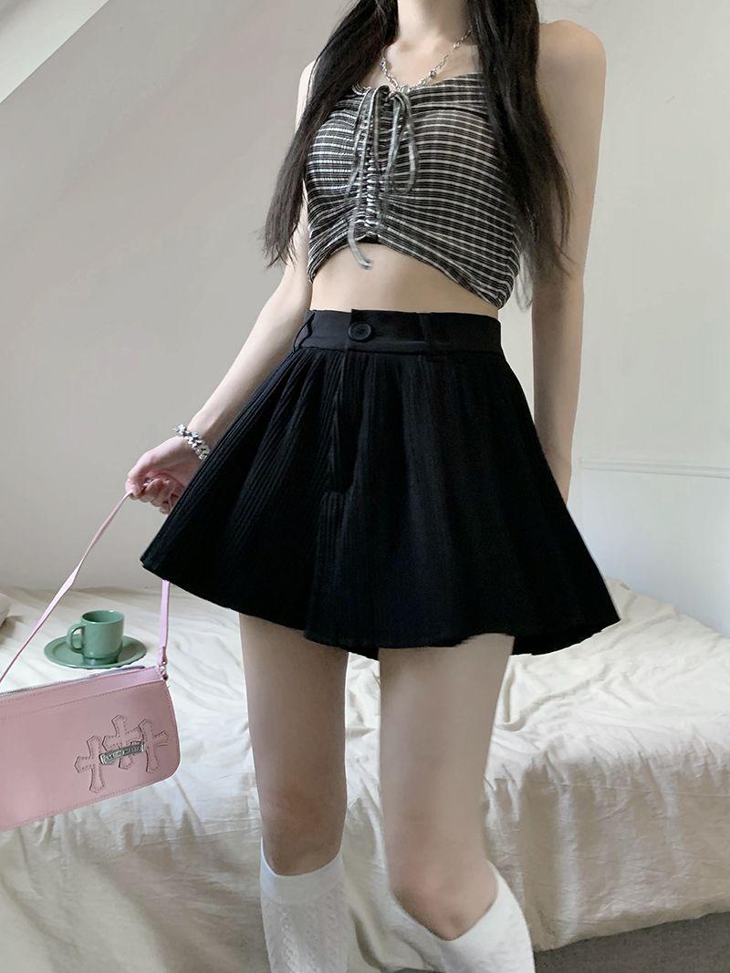 Litlookz Studio Pleated Mini Skort