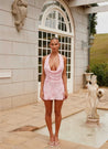 Plunge Mini Dress