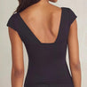 Plunge Neck Bodycon Top