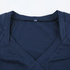 Plunge Tie Back Top