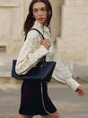 Polka Dot Long Sleeve Blouse