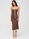Polka Dot Midi Dress
