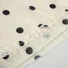 Polka Dot Ruffle Midi Skirt