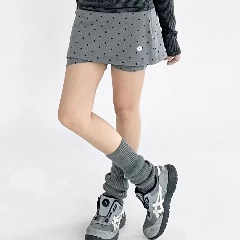 Polka Dot Skort